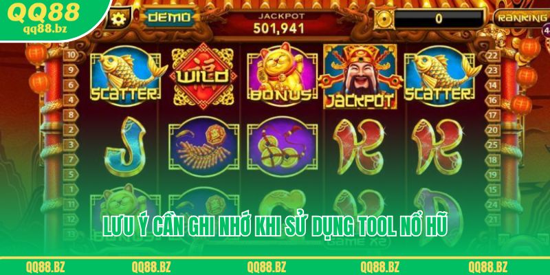 Lưu ý cần ghi nhớ khi sử dụng tool nổ hũ